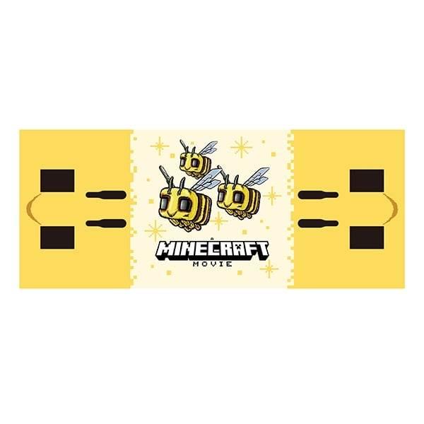 マインクラフト／ザ・ムービー フェイスタオル 2. BEE ハチ マイクラ おもちゃ