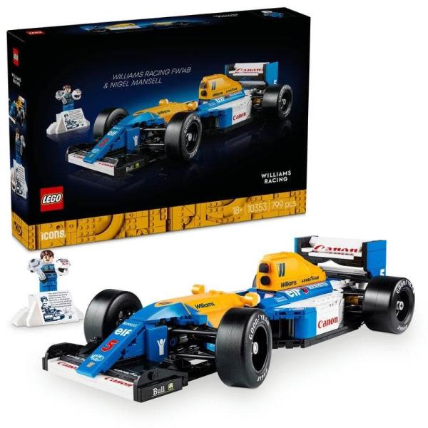 レゴ LEGO アイコン 10353 Williams Racing FW14B &amp; Nigel M...