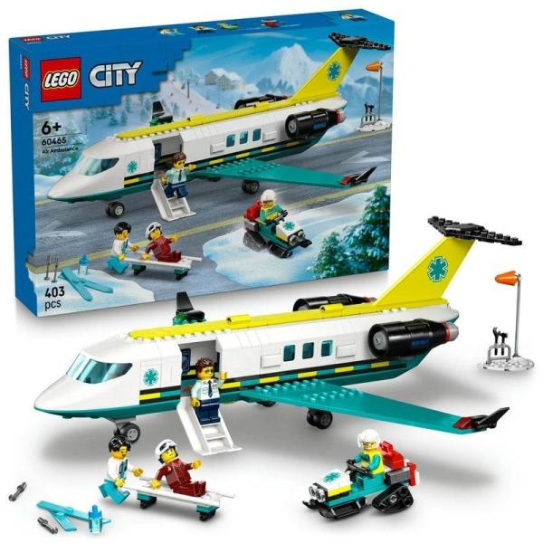 レゴ LEGO シティ 60465 救急輸送機