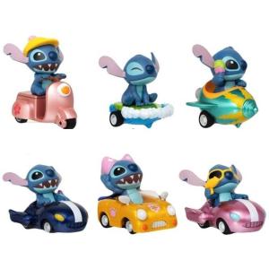 スティチプルバックカー.エンジェル.ディズニーリゾート レア 希少 スティッチ プルバックカー 11個ディズニーリゾート フィギュア