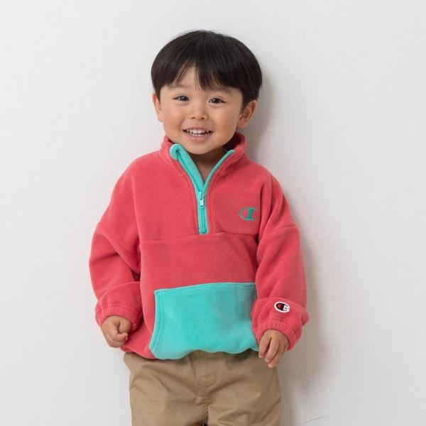 【Champion】長袖プルオーバー レッド×80cm ベビーザらス限定