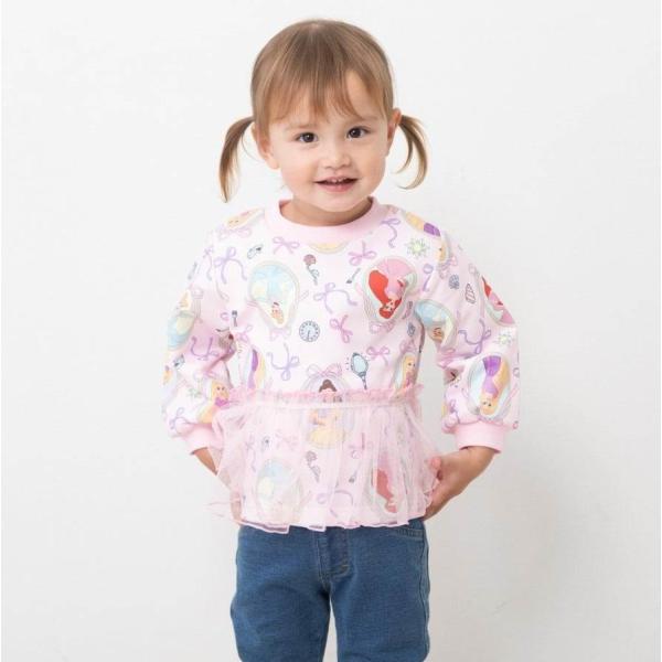 【Sophitica × tsumashi1118さん】Disney プリンセス 裏毛トレーナー 総...