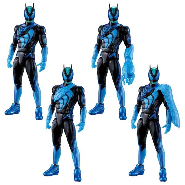 仮面ライダーアクションフィギュア カプセムチェンジコレクション 仮面ライダーゼッツ テクノロムセット