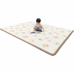 Care Bears Baby ケアベアベビー 両面使えるマット【フロアマット リバーシブル仕様 200x150x厚さ1.5cm】