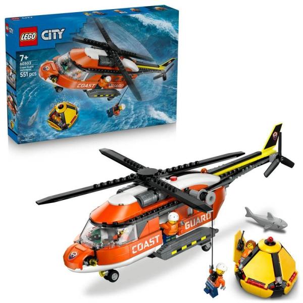 レゴ LEGO シティ 沿岸警備隊ヘリコプター 60503 おもちゃ 玩具 誕生日 プレゼント ブロ...