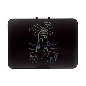 プレイポップ 16インチ LCDカラフル おえかきボード ライトブルー