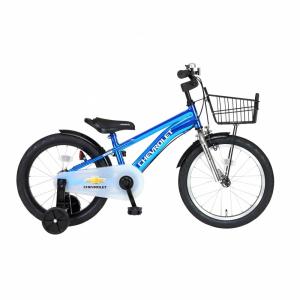 18インチ 身長105cm〜 子供用自転車 シボレーキッズ ブルー CHEVROLET KIDS18GLOW2TZ 5歳 6歳 7歳 補助輪付き 男の