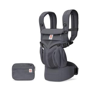 Ergobaby エルゴベビー OMNI Classic (チャコールグレー) 抱っこ紐 対面抱き 前向き抱き 腰抱き おんぶ 新生児〜20.4kg