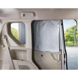車用遮夏サイドカバー2枚組 取付簡単 日よけ 日焼け止め UVカット 遮光 遮熱 断熱 保冷ひんやりグッズ