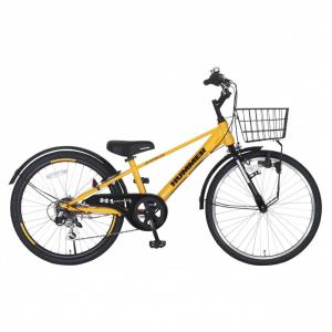 24インチ 身長125cm〜 子供用自転車 トイザらスオリジナル ハマー HUMMER CTB246SS―TZ イエロー 8歳 9歳 10歳 鍵 LE
