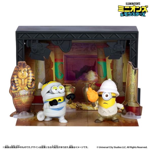 minions  ミニオンズ 神殿探検隊ステージセット