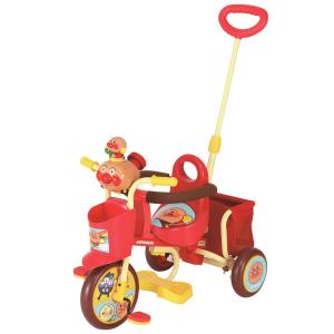 わくわくアンパンマンごう　ピース 三輪車【送料無料】