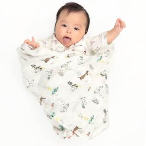 MOOMIN ガーゼスワドル ムーミン谷仲間柄 ベビーザらス限定