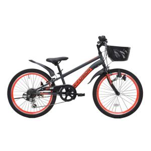 トイザらス限定 22インチ 子供用自転車 KENT X-フュージョン グレー/オレンジ
