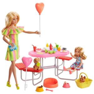 バービー 子犬とピクニックセット バービーBarbie dolls Puppy
