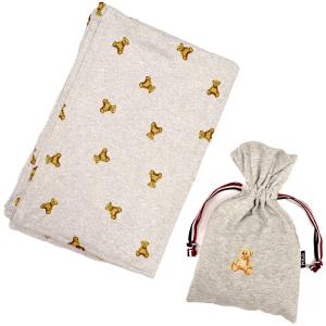 ベビーザらス限定 POLO BCS 授乳ケープ ベア総柄 巾着袋付き