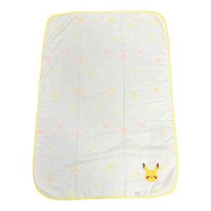 monpoke モンポケ お昼寝ガーゼケット ピカチュウ(イエロー×70×100cm)｜toysrus-babierus