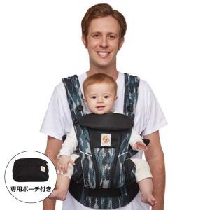 Ergobaby(エルゴベビー) OMNI Breeze ペイントブラック 【抱っこ紐 柔らかソフトフレックスメッシュ 対面抱き 腰抱き おんぶ 前向｜toysrus-babierus