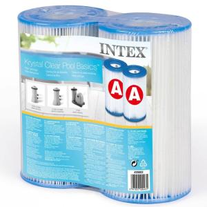 インテックス INTEX フィルターポンプ専用 替えカートリッジ 2個パック（本体別売り）【連合型番：28637J】 お手入れ