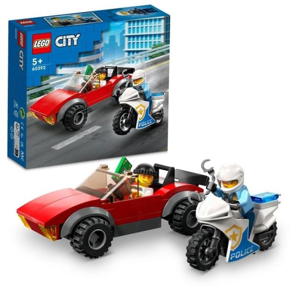 レゴ LEGO シティ ポリスバイクチェイス 60392 おもちゃ ブロック プレゼント 警察 けい...