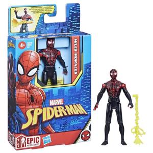 マーベル エピックヒーローシリーズ スパイダーマン マイルズ・モラレス 4インチ（10cm）アクションフィギュア｜toysrus-babierus