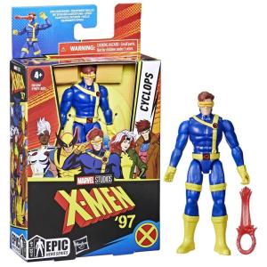 マーベル  X-MEN '97  エピックヒーローシリーズ サイクロップス 4インチ（10cm）アクションフィギュア【クリアランス】｜toysrus-babierus