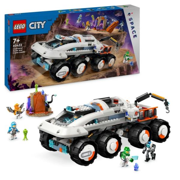 レゴ シティ 60432 クレーン付き指令探査車【送料無料】 LEGO
