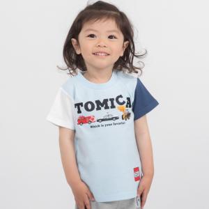 TOMICA トミカ ロゴ使い 半袖Tシャツ(ブルー×95cm)｜トイザらス・ベビーザらスヤフー店