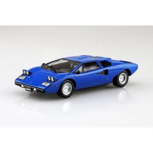 ザ・スナップキット 1/32 ランボルギーニ カウンタック LP400(ブルー)｜toysrus-babierus