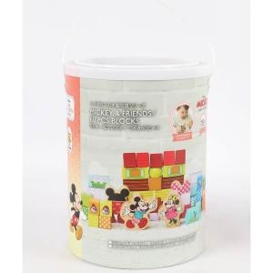 Disney（ディズニー） おもちゃ ディズニー木製つみき 60ピース