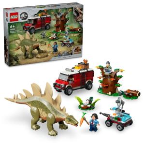 レゴ LEGO ジュラシック・ワールド 76965 きょうりゅうミッション：ステゴサウルスを発見せよ！【送料無料】｜トイザらス・ベビーザらスヤフー店