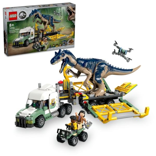 レゴ LEGO ジュラシック・ワールド 76966 きょうりゅうミッション：アロサウルスを運び出せ！...