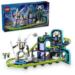 レゴ LEGO シティ 60421 レゴシティのロボットワールド ジェットコースターパーク【送料無料】｜toysrus-babierus