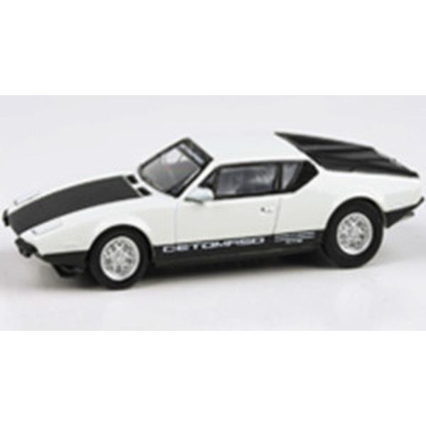 PARA64 1/64 デ・トマソ パンテーラ 1972 ホワイト/ブラック LHD 完成品ダイキャ...