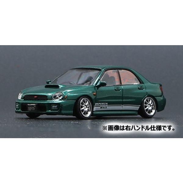 BM CREATIONS 1/64スケール スバル インプレッサ WRX 2001 カスタムグリーン...