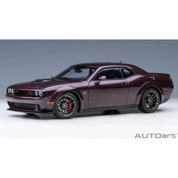 AUTOart 1/18 ダッジ チャレンジャー R/T スキャットパック ワイドボディ 2022 ...
