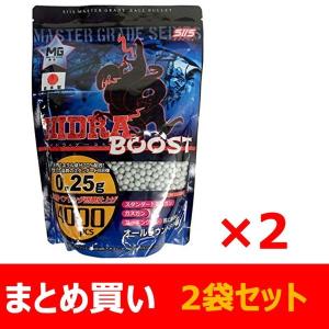 【まとめ買い】　SIIS ハイドラ・ブーストBB弾 0.25g 4000発入×2袋セット｜toystadium-hobby