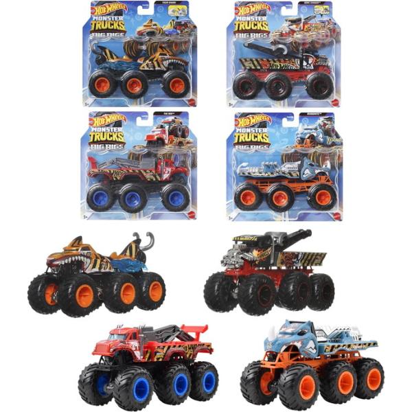 【5月11日発売予定】　ホットウィール(Hot Wheels) モンスタートラック トランスポーター...