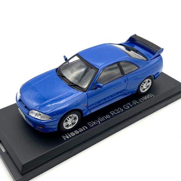 NOREV J 1/43 日産 スカイライン R33 GT-R 1995 ブルー 完成品ダイキャスト...