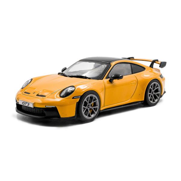 SOLIDO 1/43 ポルシェ 911(992) GT3 2023 (イエロー) 完成品ダイキャス...