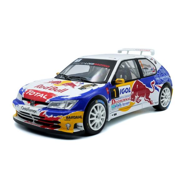 SOLIDO 1/18 プジョー 306 マキシ バーラリー 2017 #1 完成品ダイキャストミニ...