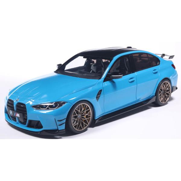 SOLIDO 1/18 BMW M3 パフォーマンス パーツ 2024 (ブルー) 完成品ダイキャス...