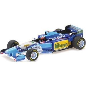 ミニチャンプス 1/43 ベネトン ルノー B195 F1 1995 パシフィックGP