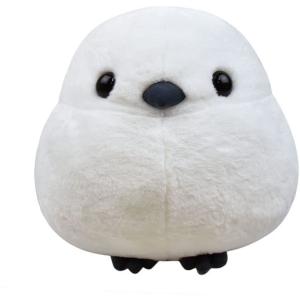 シマエナガ　ぬいぐるみ 正規品 ふくふくシマエナガST シマちゃん ぬいぐるみ 高さ約12cm