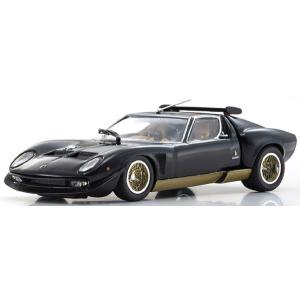 京商オリジナル 1/43 ランボルギーニ ミウラ SVR (ブラック/ゴールド) 完成品ダイキャストミニカー｜toystadium-hobby