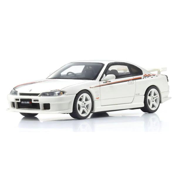京商オリジナル 1/43 日産 シルビア S15 スペックR ニスモ エアロ (ホワイト) 完成品ミ...