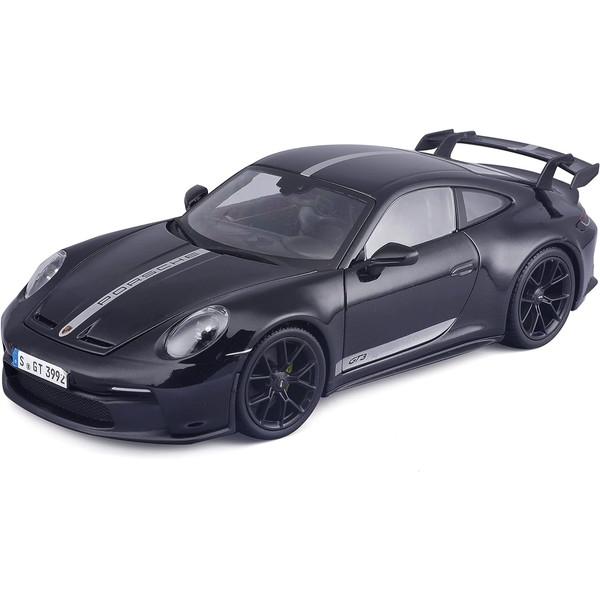 Maisto 1/18 ポルシェ 911 GT3 2022 ブラック 完成品ダイキャストミニカー M...