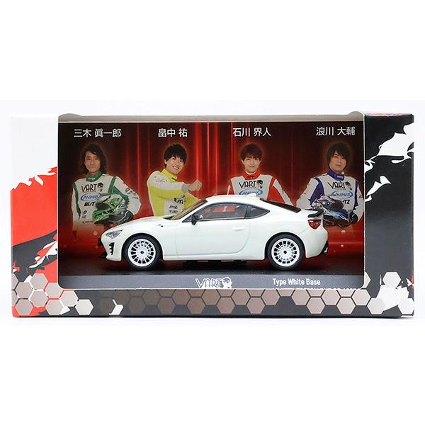 京商オリジナル 1/43 Toyota 86 VART Type White Base 完成品ダイキ...