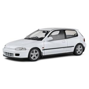 【8月発売予定】　SOLIDO 1/18 ホンダ シビック EG6 1991 (ホワイト) 完成品ダイキャストミニカー S1810401｜toystadium-hobby