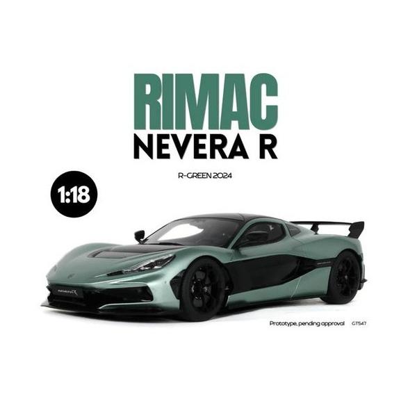 GT SPIRIT 1/18 リマック ネヴェーラ R 2024 (グリーン) 完成品ミニカー GT...